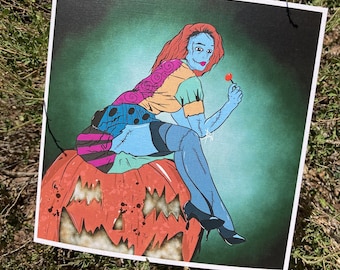 Pinup Sally art print