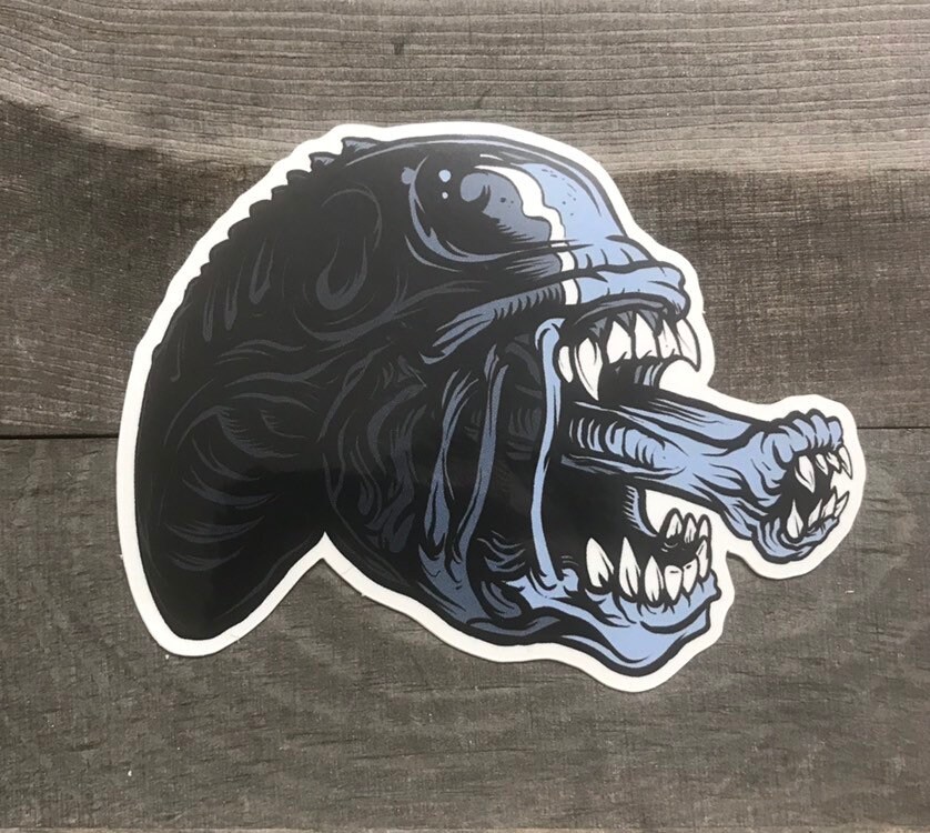 Xenomorph Alien 3" sticker decal