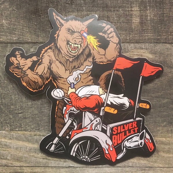 Silver Bullet 3” vinyl sticker