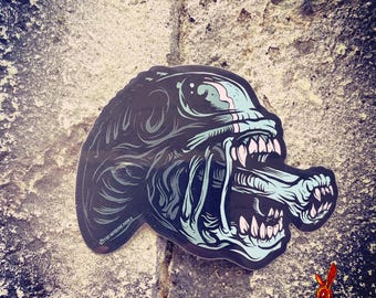 Xenomorph Alien 3" sticker decal
