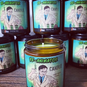 Re-Animator candle