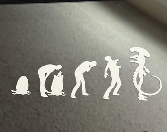 Alien Evo window decal