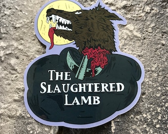 Slaughtered Lamb 3"sticker decal