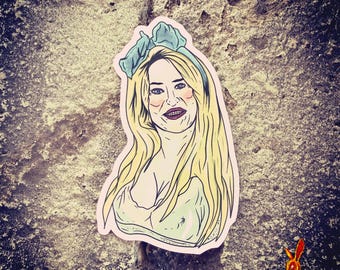 Mama Firefly sticker