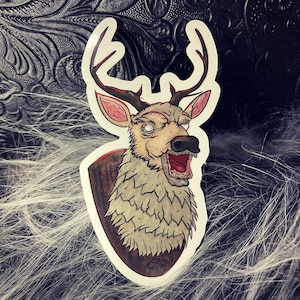 Laughing Deer sticker