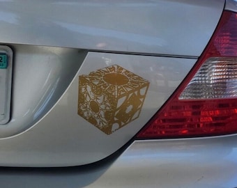 Cubed Lament Configuration Vinyl Car Window Decal