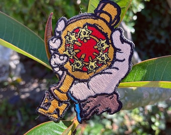 Blood Key iron-on patch