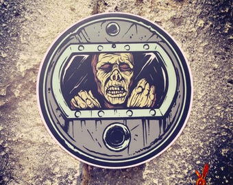 Trioxin toxic barrel original 3" round sticker