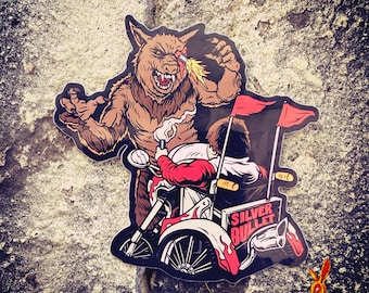 Silver Bullet 3” vinyl sticker