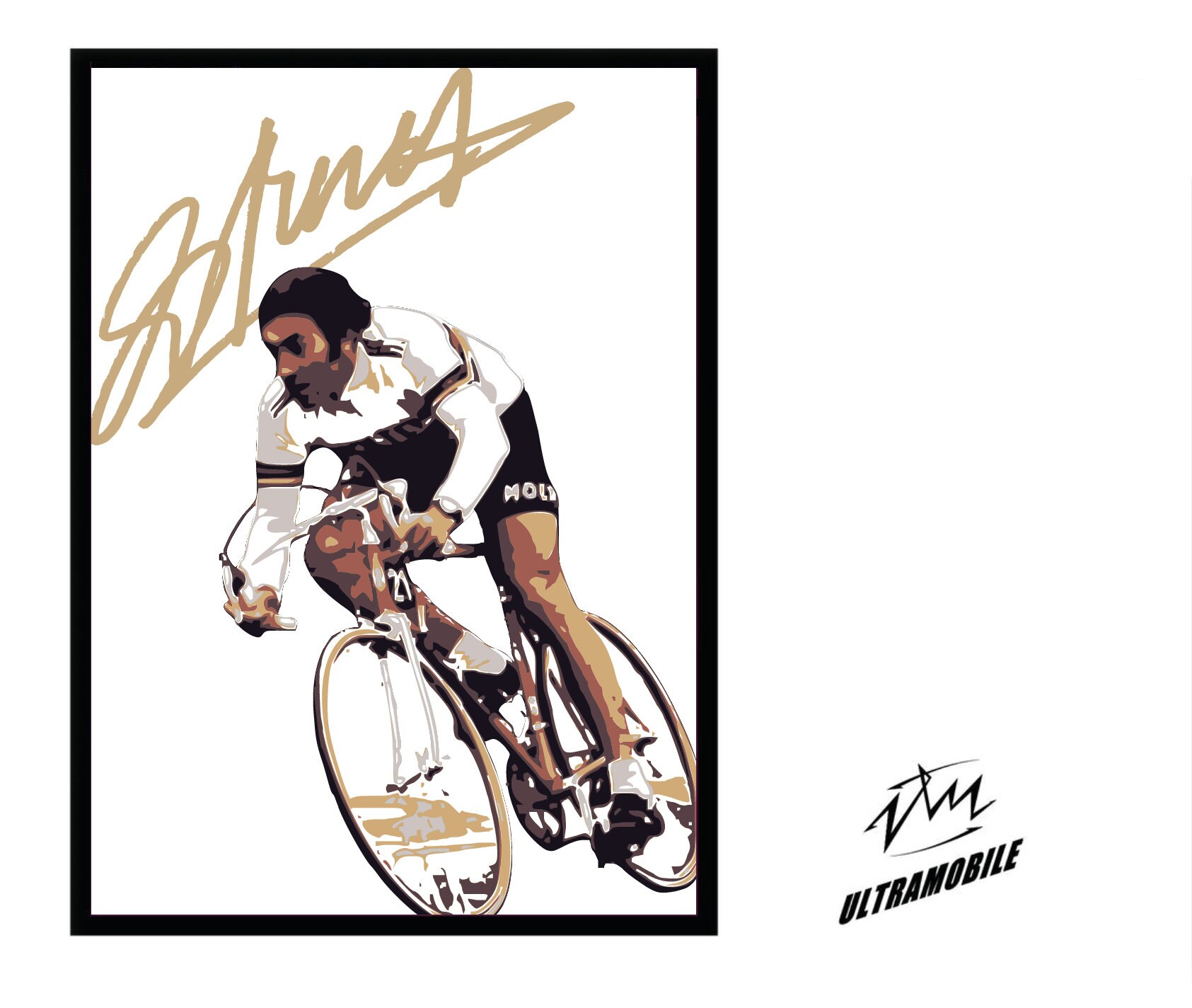 Poster Graphic: Eddy Merckx - Etsy