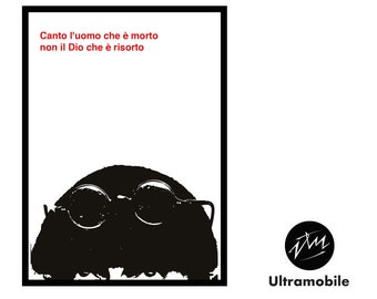 Poster Graphic: Lucio Dalla - citazione 1