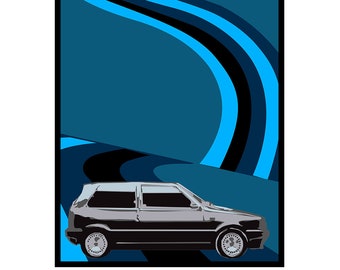 Fiat Uno Turbo es decir.