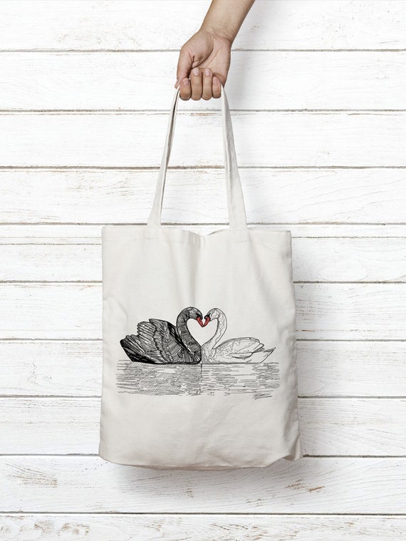 Swan {Tote Bag} Swan {Tote Bag}