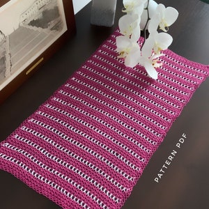 Pattern crochet for lace table runner, doily runner pattern, doilies crochet pattern, PDF Digital Download