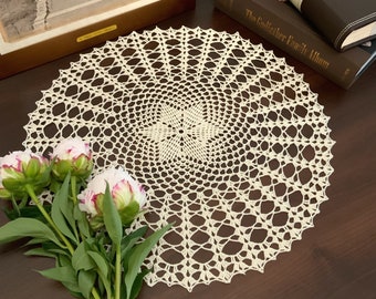 Doily Crochet Pattern - Doily Patterns With Written Instructions - PDF Digital Download