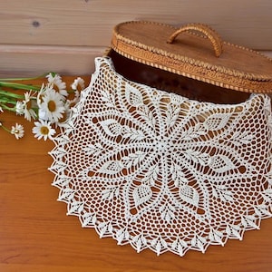 Crochet Patterns for Doilies - Doily Chart Pattern - Lace Crochet Doily Pattern - 17 inch doilies crochet - PDF Instant Download