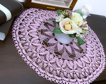 Crochet Pattern Lace Doily - Hand Made Crochet Doilies Pattern - Doily Pineapple Pattern - Instant Download