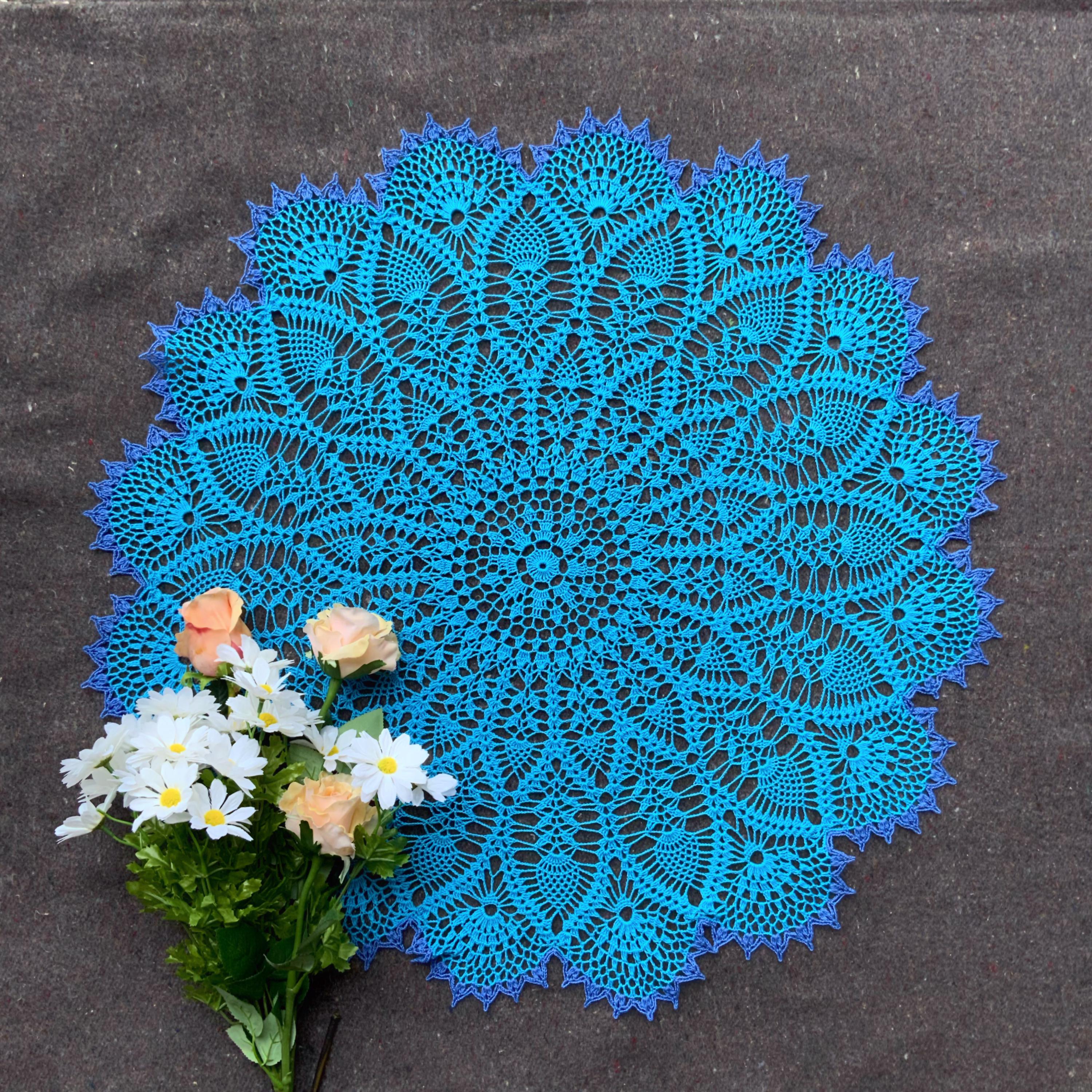 Crochet Easter Doily Pattern - Crochet Pattern Table Doily