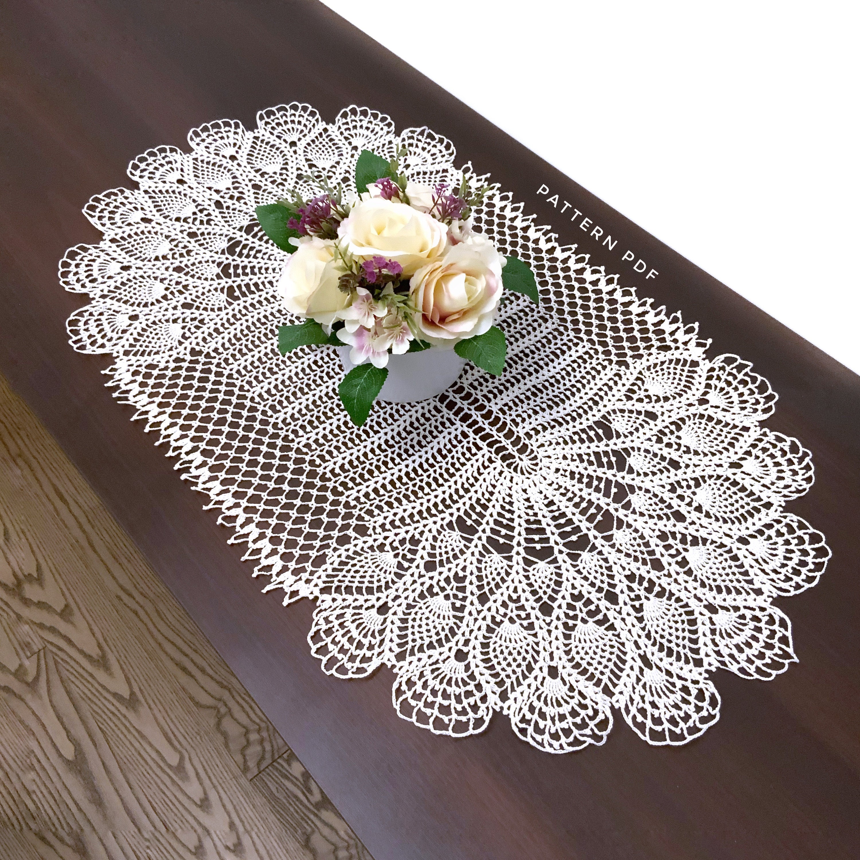 36 Doily Crochet Patterns for Elegant Handmade Home Decor 18 Crochet pattern doily