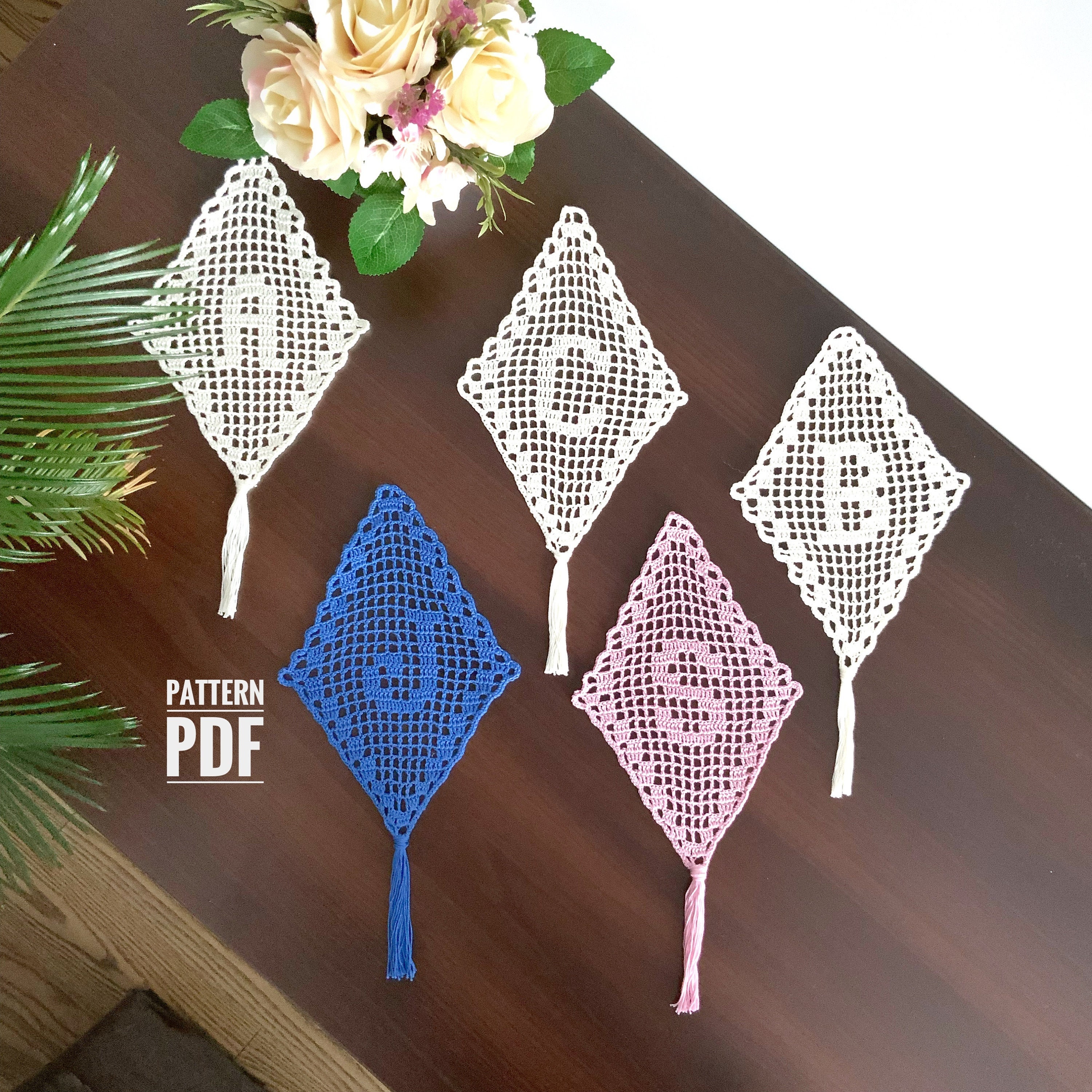 Crochet Pattern for Letters Alphabet, Crochet Wall Hanging Letters With ...