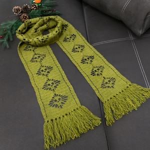 Crochet Pattern Skull Scarf - Crochet Skeleton Scarf - Crochet Skull Rectangle Shawl - PDF Instant Download