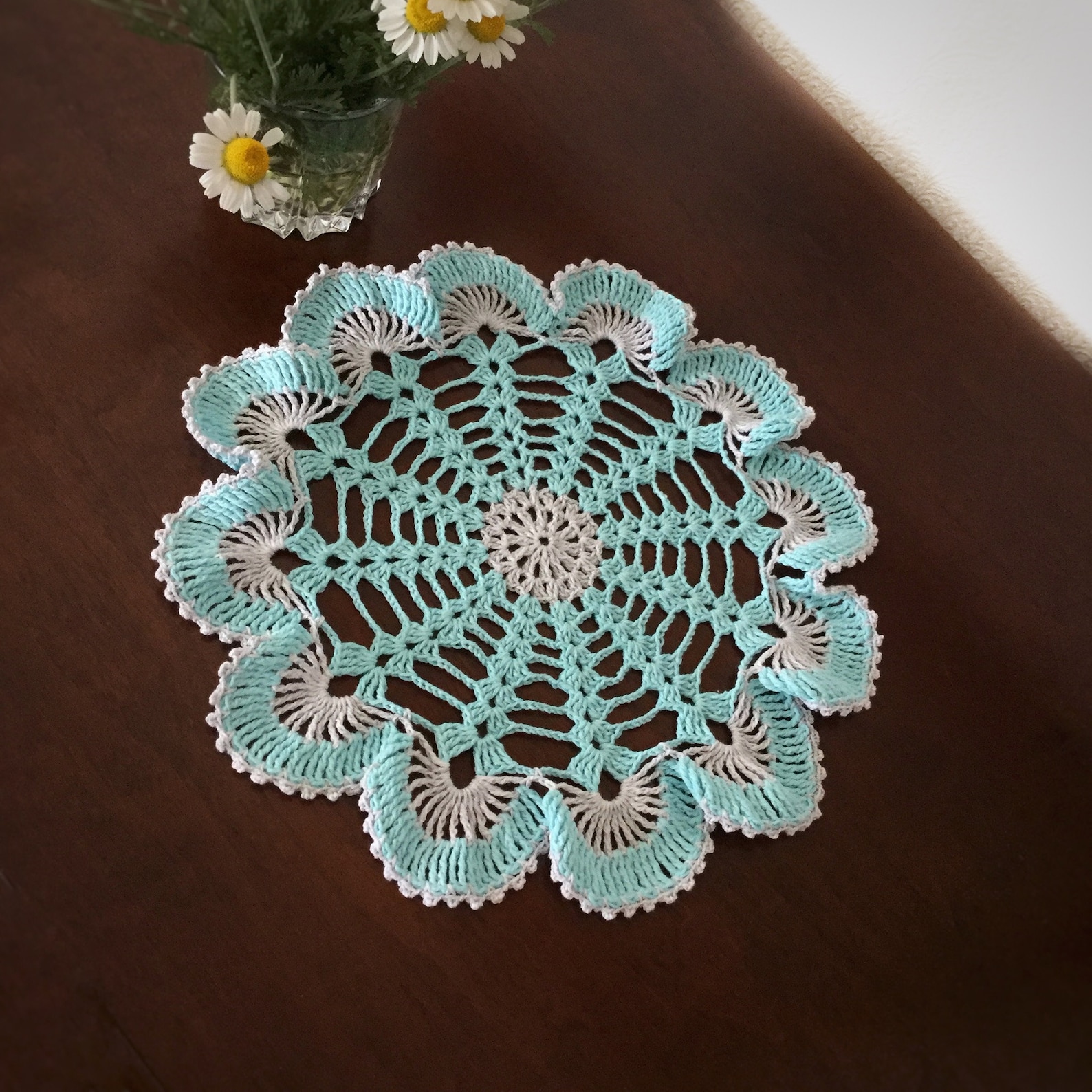Vintage Doily Pattern Crochet Pattern Round Doily sea Etsy