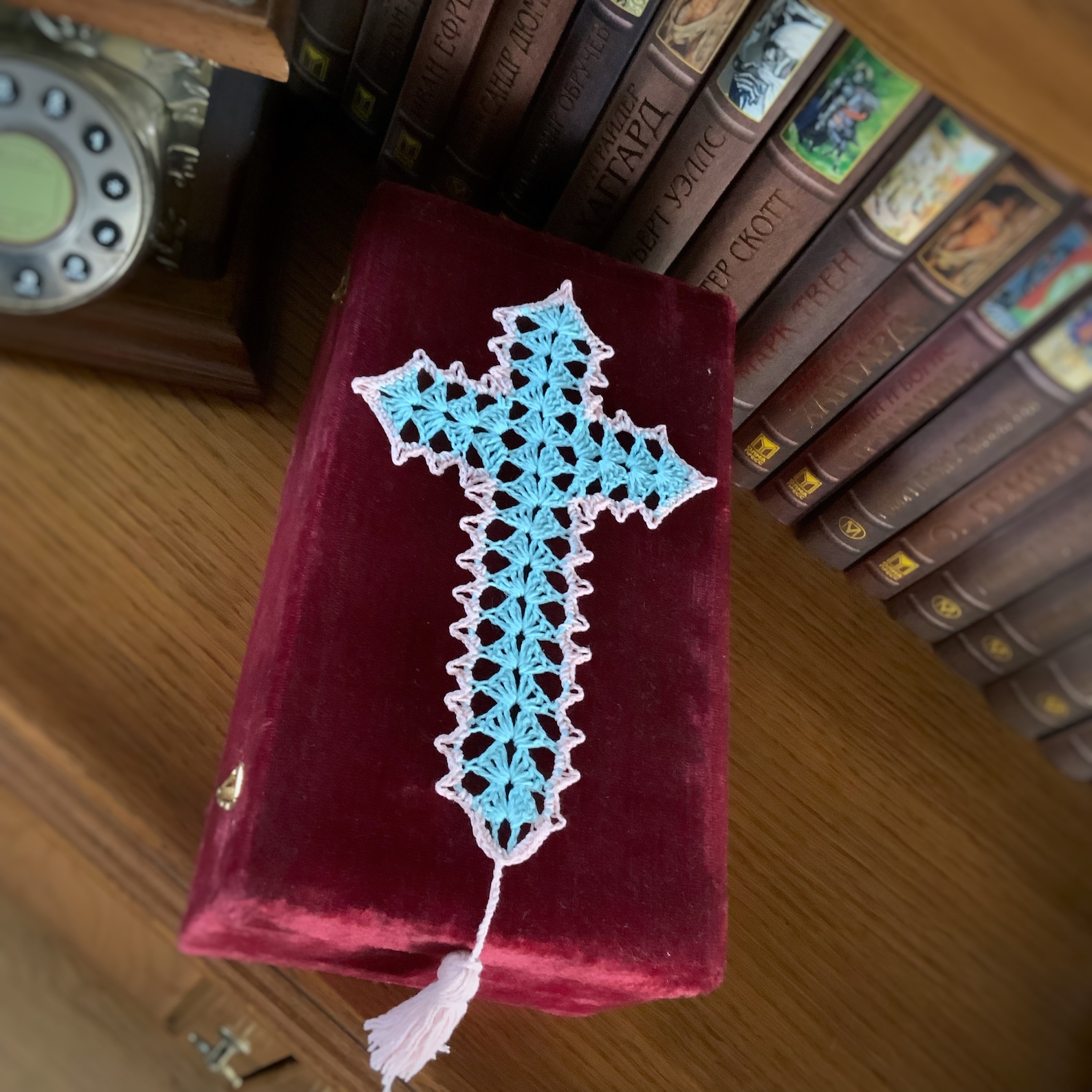 Bible Crochet Pattern Cross Bookmark Crochet Pattern Bible Etsy
