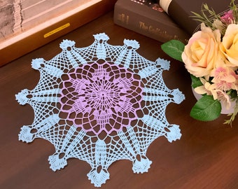 Crochet Pattern for Doilies, Crochet Flower Doily Patterns, Instant Download Crochet Doily Pattern