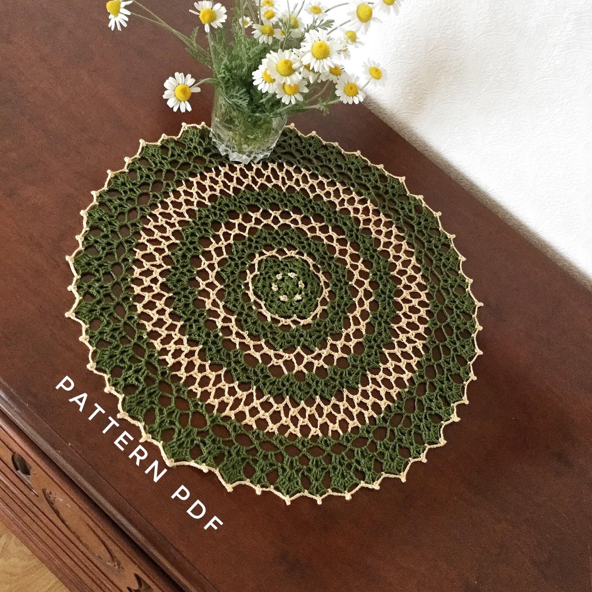36 Vintage Crochet Patterns: Timeless Designs, Heirloom Details, and Easy Gift Ideas 34 Easy Crochet Doily