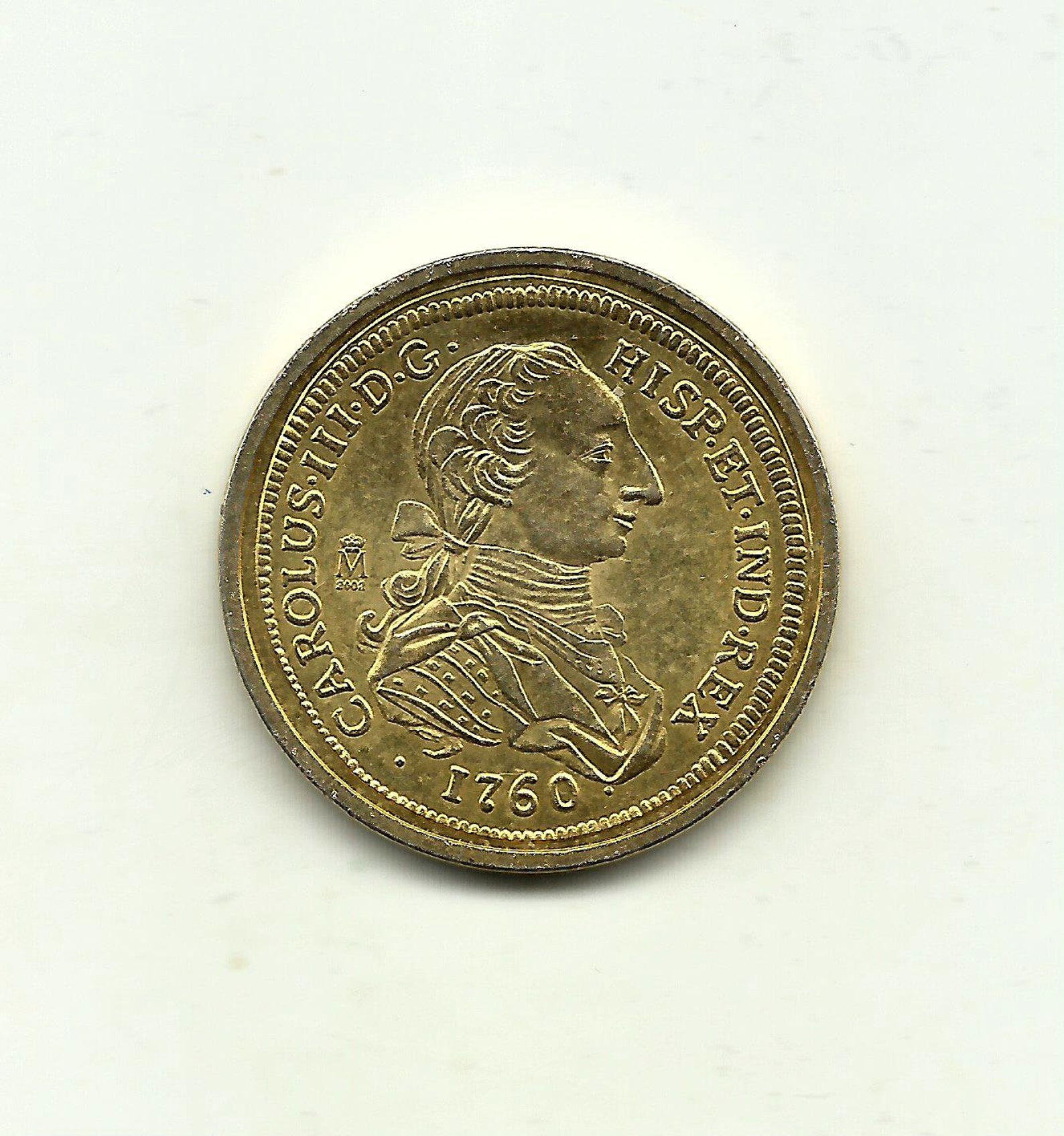 Spain CAROLUS III 8 ESCUDOS 1760 Museum Replica Coin | Etsy