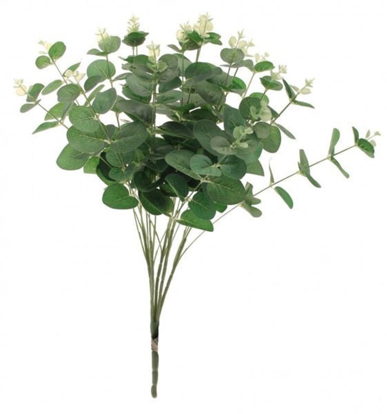 bunches artificial Eucalyptus green Eucalyptus grey Eucalyptus bunch 50cm Foliage greenery Faux Eucalyptus