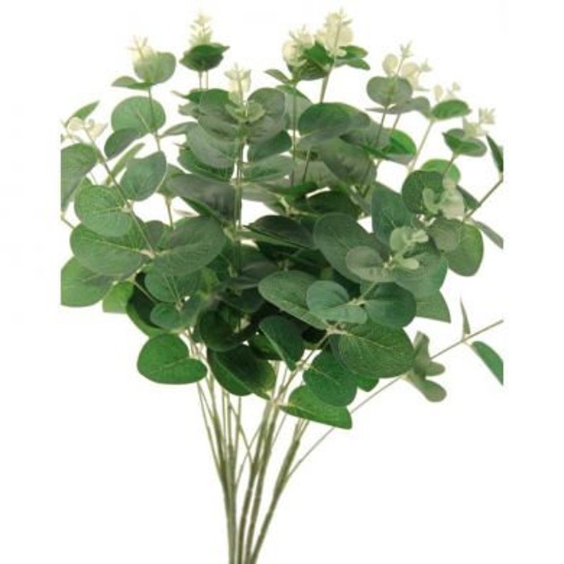 bunches artificial Eucalyptus green Eucalyptus grey Eucalyptus bunch 50cm Foliage greenery Faux Eucalyptus