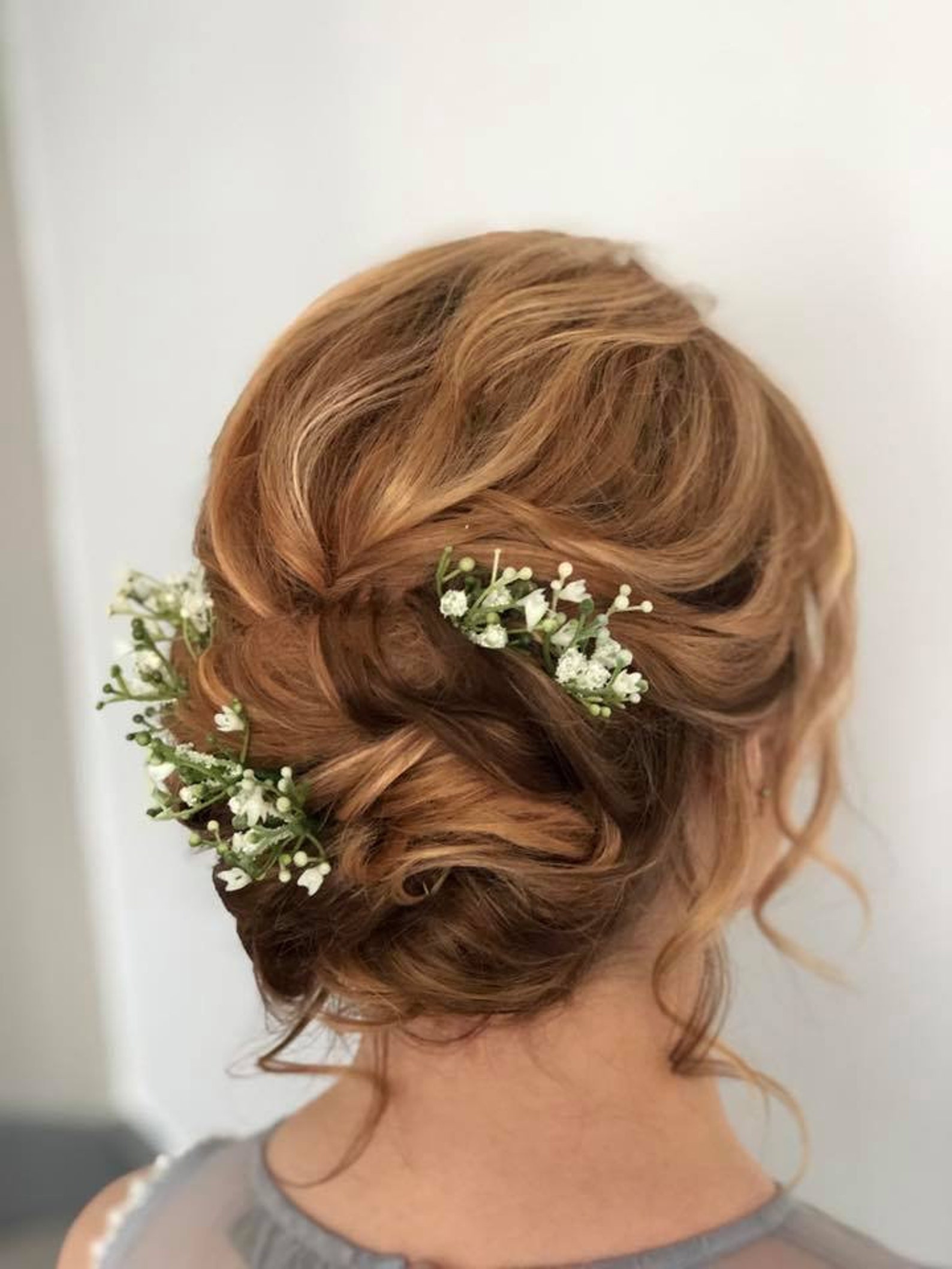 A Set of 10 Gypsophila Hair Pins Hair Flowers Baby Breath Etsy UK