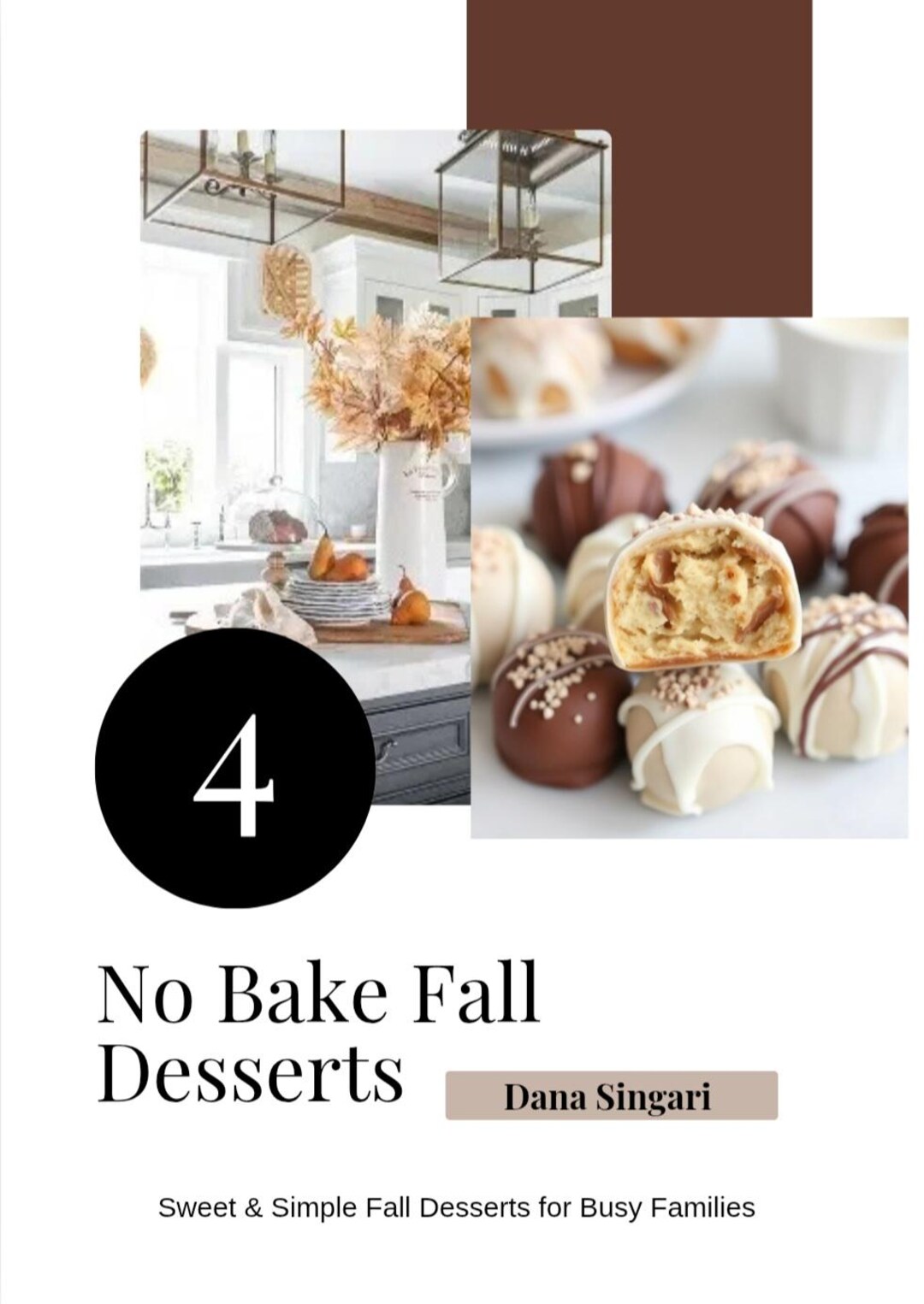 Digital PDF Cookbook | Easy No Bake Recipies| Digital Download Autumn ...
