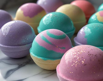 La mejor receta de bombas de baño / Fórmula casera para bombas de baño / Ingredientes naturales / Descarga digital imprimible / Receta casera de autocuidado en PDF