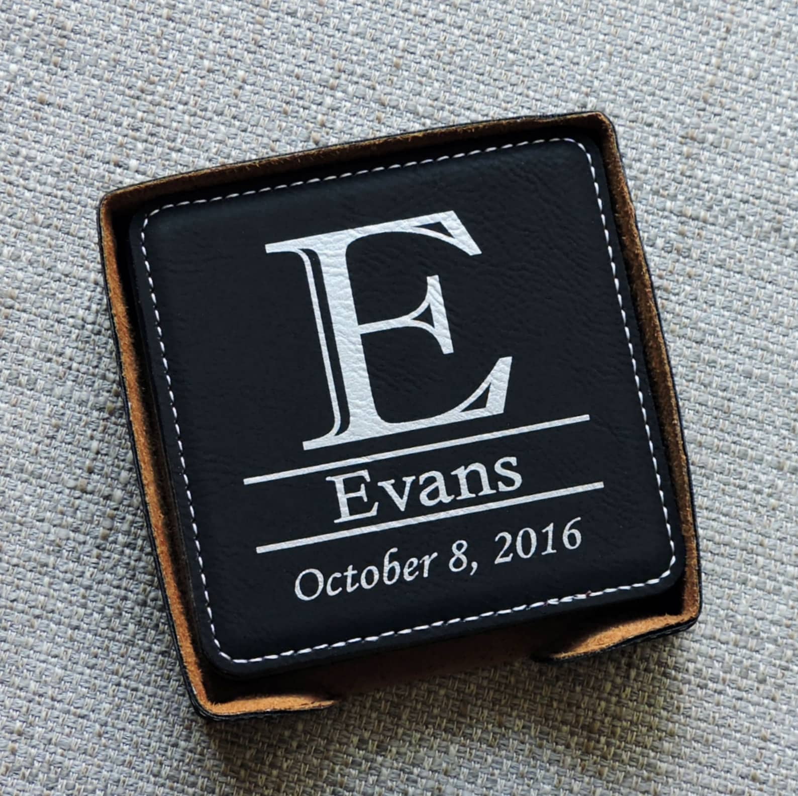 9th Anniversary Leather Gift Leather Wedding Anniversary Etsy