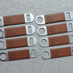 Groomsmen Gift, Bottle opener, Groomsmen Gifts Personalized bottle opener, Groomsmen Proposal Best Man Gift Custom Groomsman gift