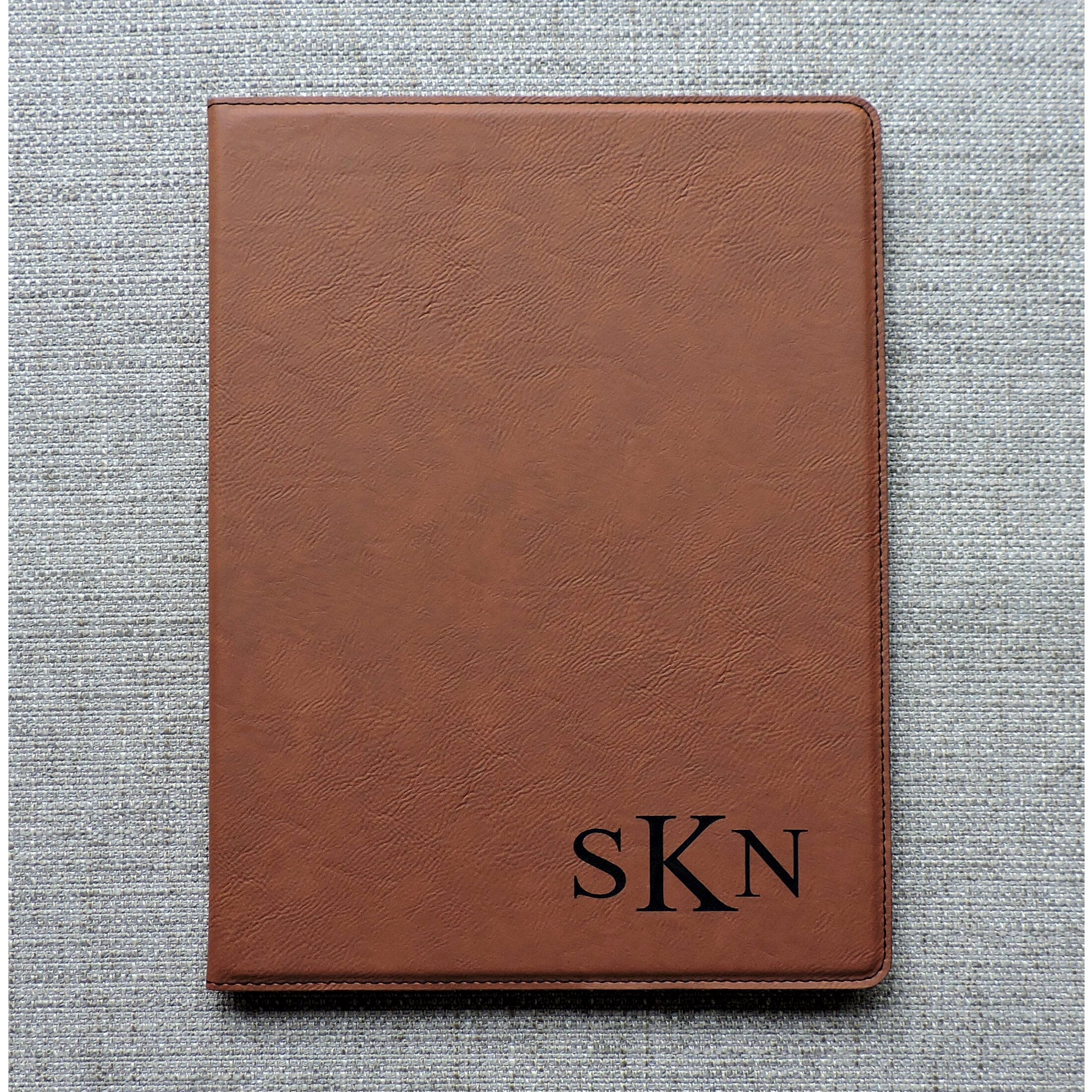 Personalized Leather Logo Portfolio Corporate Gift Business Etsy