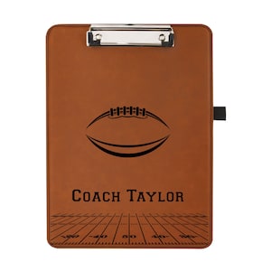 Clipboard for Team Coach, Personalized Clipboard, Team sports clipboard