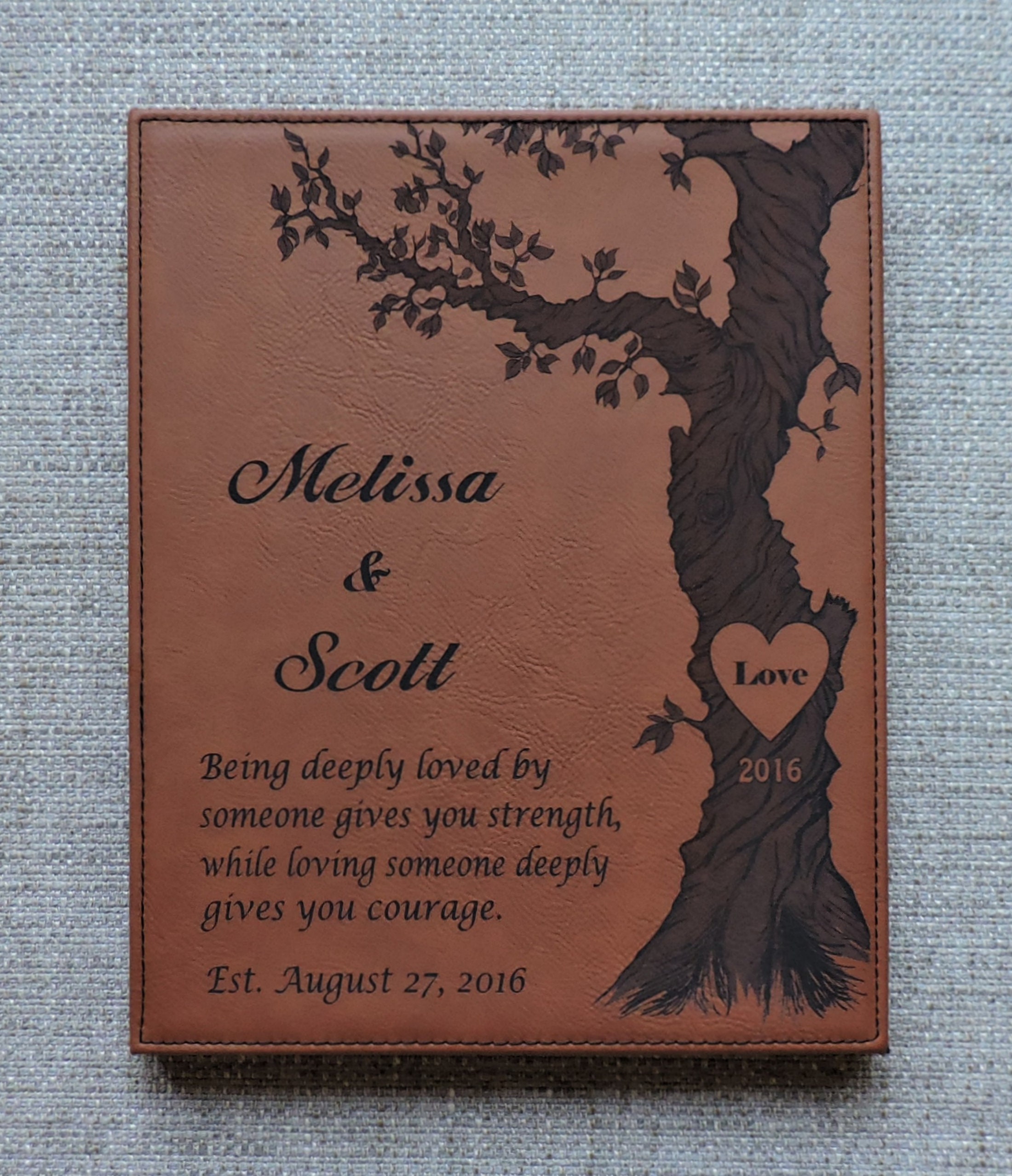 Leather Anniversary Gift Wedding Gift 9th Anniversary Gift Etsy