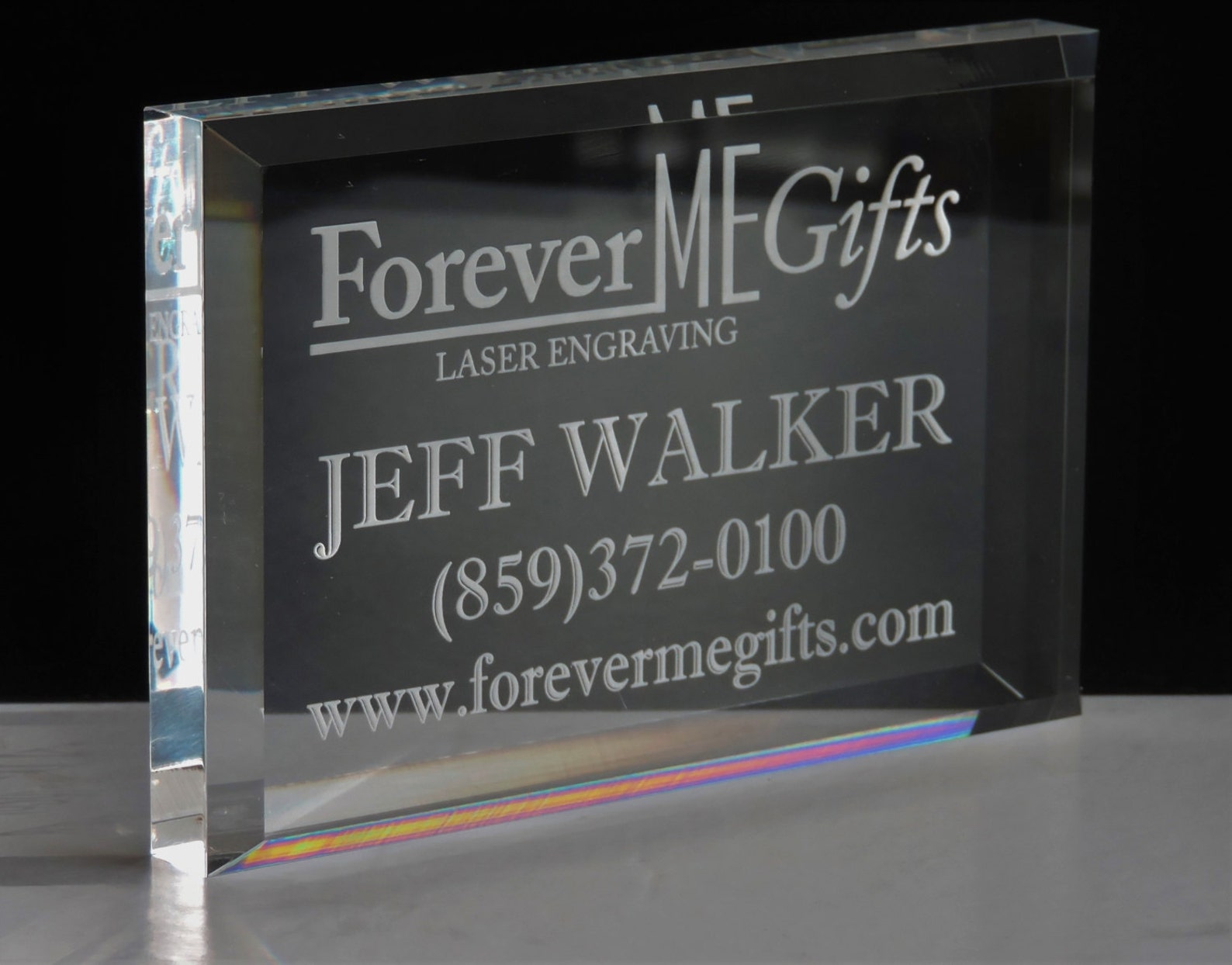 Office Gift Business Card Paperweight Business Card on Etsy