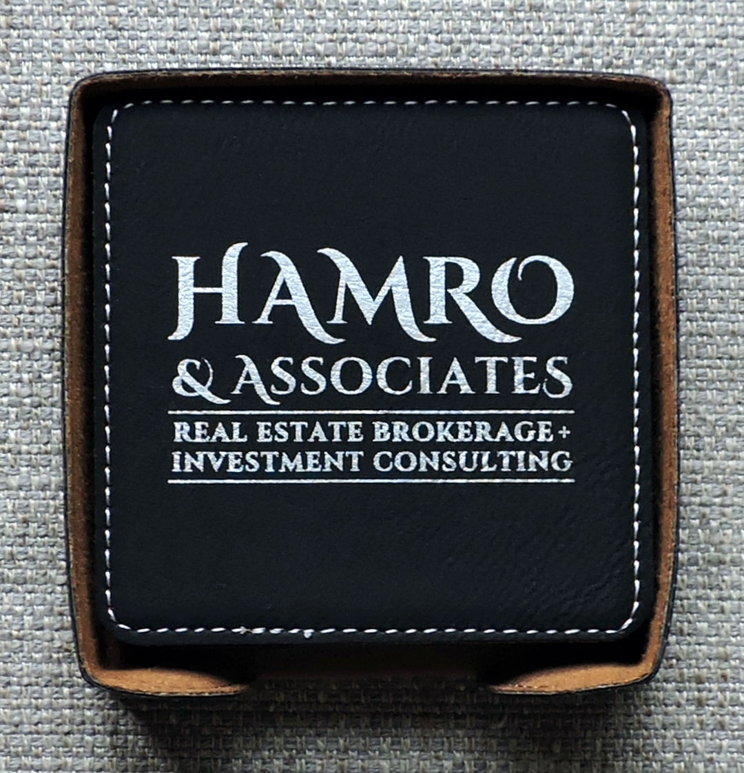 Coasters With Business Logo, Corporate Gifts, Business Gifts, Custom