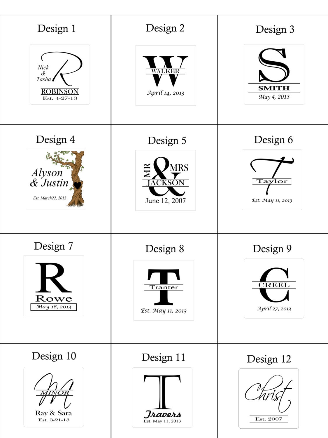 Leather Coasters 3rd Anniversary Leather Gifts Monogramed Etsy