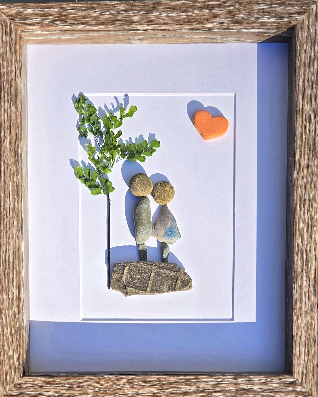 Rock Art Couple, Pebble Art Couple, Personalized Couple Gift, Unique ...