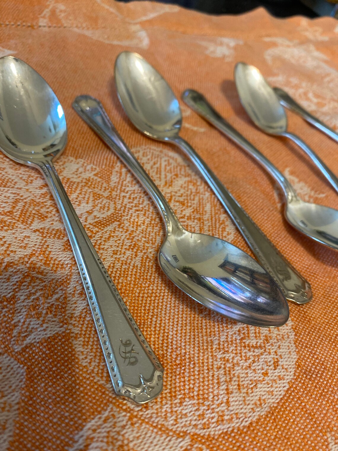 1923 Oneida Silver Spoons Etsy