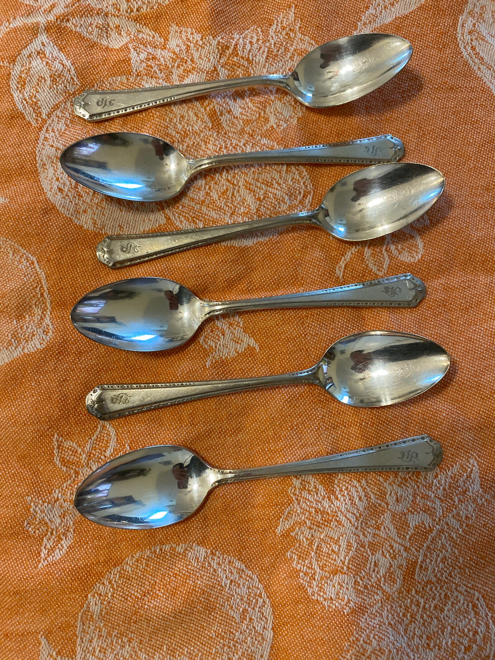 1923 Oneida Silver Spoons Etsy