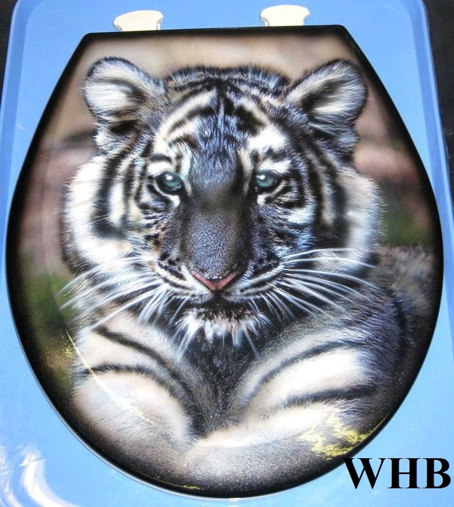 Bengal Tiger Custom Airbrushed Toilet Seat 2 Designs New Etsy UK