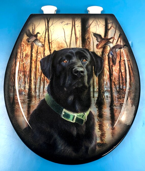 Buy Labrador Retriever Custom Airbrushed Toilet Seat Lab