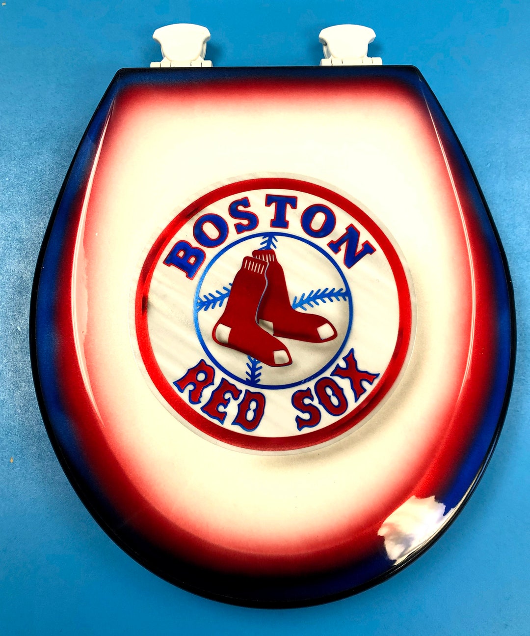 Boston Red Sox Custom Airbrushed Toilet Seat Premium Lid Etsy