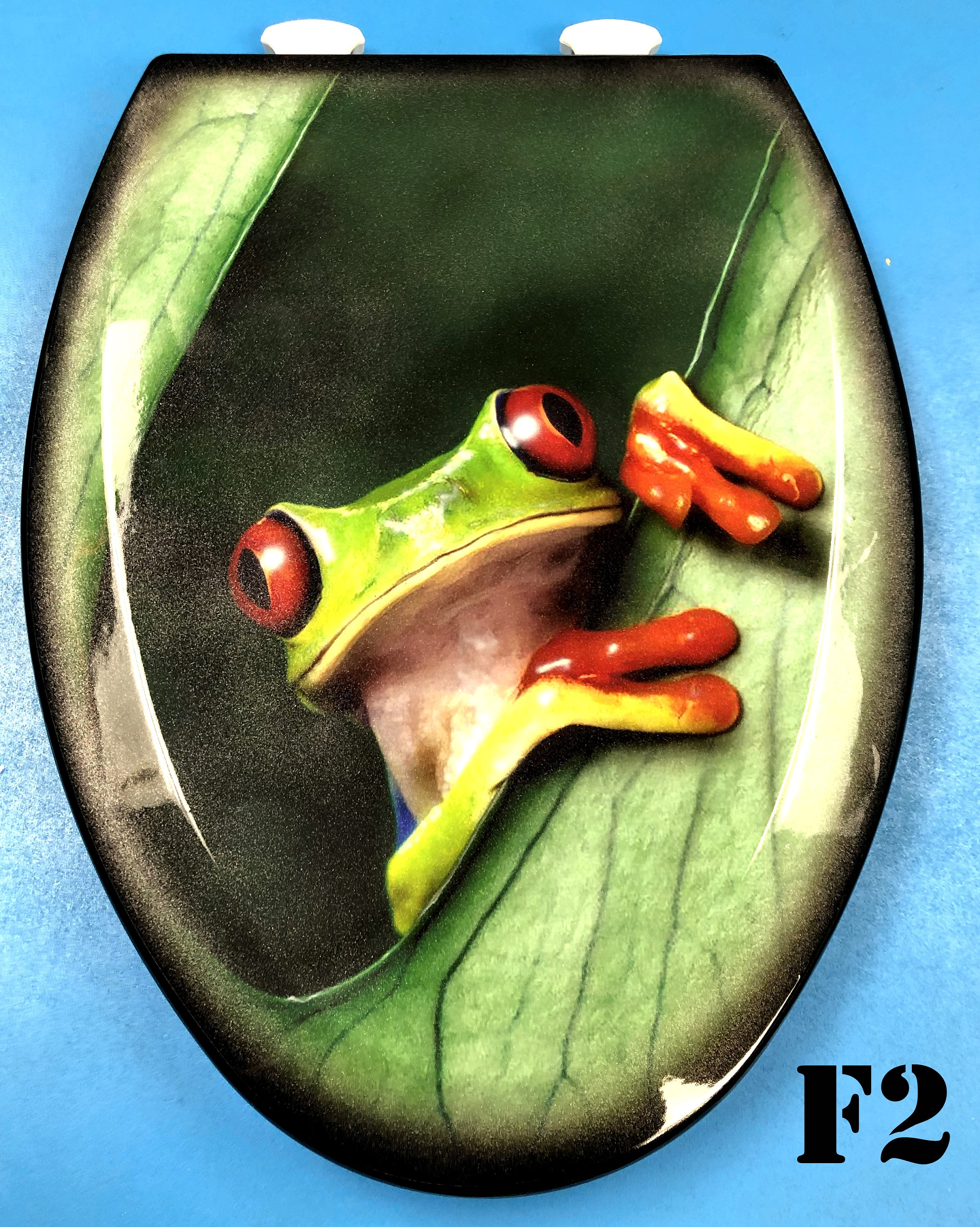 Custom Airbrushed Frogs Toilet Seat 4 Designs to Choose From Etsy